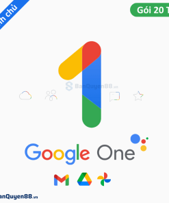 Nang cap google one goi 20tb