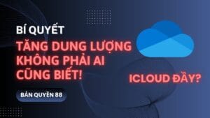 dung lượng iCloud