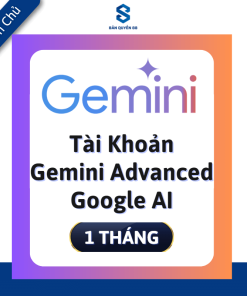 Gemini Advanced Google AI Premium 500GB 1 Tháng - Tài khoản